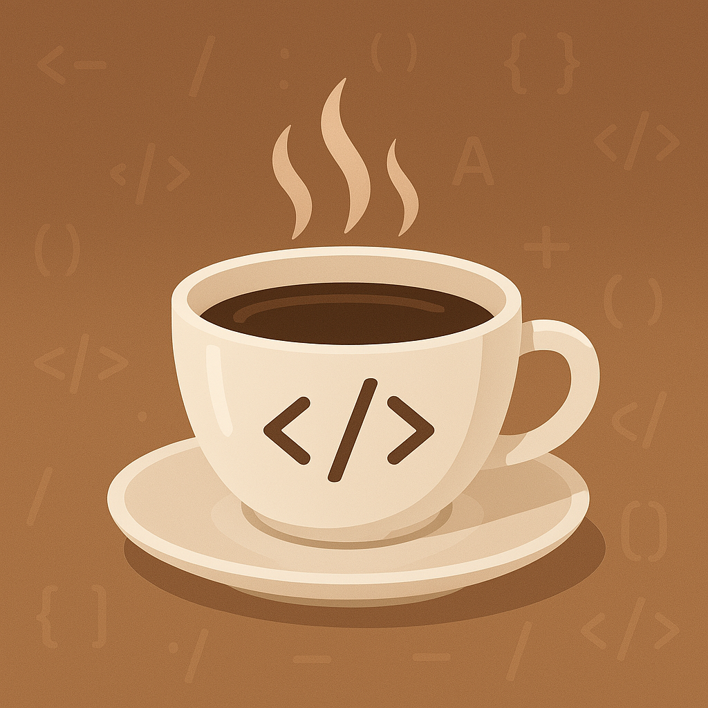 CodeCuppa Steaming Mug Logo
